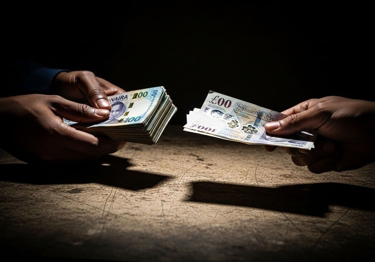 How Much Is Pounds to Naira Today in Black Market?